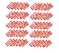 HAPINARY 60 Pièces Cartons Enveloppes Rouges Année Cheval Pochettes pour Festival de Printemps Anniversaire Mariage Diplôme
