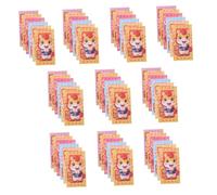 HAPINARY 60 Pièces Enveloppes Rouges Chinoises Année Cheval Cartons de Style Cartoon pour Pochettes Hongbao pour An Mariage et Anniversaires Paquet