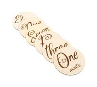 HAPINARY 6pièces Cartes De Croissance Pour Garçon Fille Cartes Mensuelles Double-sides Pour Photographie Accessoires Merveilleux Né Et Shower