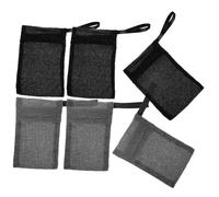 HAPINARY 6pièces Lot De Pochettes à Pour Douche Sacs à Exfoliants Pochettes Suspendues Pour De