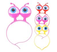 HAPINARY 8 Pièces bandeau pour cheveux pour enfants bande de cheveux de globe oculaire de noel enfants groupe bandeau LED cerceau de cheveux de fête cerceau de cheveux pour enfants