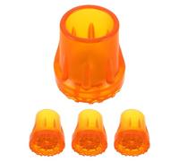 HAPINARY 8 Pièces Oxford Crutches Tips Non-slip Replacement Ends For Walking Sticks Canes Hiking Poles With Shock Absorption