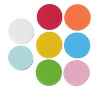 HAPINARY 8 pièces Set de Caoutchouc pour Gravure DIY Briques Auto Encreurs Rondes Accessoires pour Sculpteurs et Amateurs de Matériau et Surface Lisse Couleur Aléatoire Couleur Aléatoire