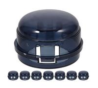 HAPINARY 8Pièces Couvercle de Sécurité pour Cuisinière à Protection Boutons de Brûleur Accessoire Élégant et Moderne pour Cuisine Installation Facile