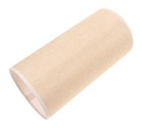 HAPINARY Abat-Jour Cylindrique Droit en Tissu Jaune Naturel 14X28 CM pour Lampe D’Intérieur Abat-Jour Petit Modèle Style Rétro Compatible Culot E27 Abat-Jour de Rechange pour Applique