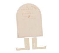 HAPINARY Accessoires Annonce De Naissance Bois Panneau De Décoration Pour Tableau Photo Pour Mois De Plaque Pour Affichage