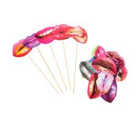 HAPINARY Accessoires Photo Amusantes Décorations de Fête Colorées pour Selfie Accessoires Photobooth pour Mariage Anniversaire et Shower