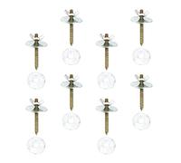 HAPINARY Accessoires pour Support De Cage À Oiseaux Perruche Conure Calopsitte Perchoir Vis Écrous Ensemble Acier Inoxydable Robuste