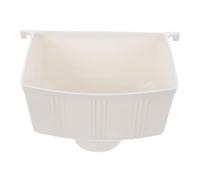 HAPINARY Adaptateur Collecte Rapide Eaux Pluviales Gouttière Blanc en Plastique Rectangulaire Simple à Utiliser Protège Maison pour Gouttière Extérieure