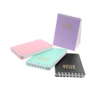 HAPINARY Agenda de Poche Calendrier Mensuel Compact Mois Organiseur Flip Planner Carnet de Notes Portable pour Bureau et École Design Pratique