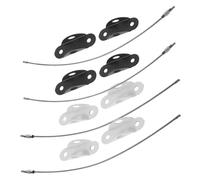 HAPINARY Ancrages De Sécurité Pour Meubles Kit De Fixation Mural Pour Garçon Fille Ancrage De Meuble Pour Commode Et Armoire Fixation Anti-chute Pour Étagère Et Bibliothèque