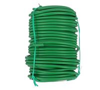 HAPINARY Attache de Jardin en Fer Gainé PVC, Rouleau de 1, Vert | Liens pour Plantes Souples, pour Jardinage, Usage sur Fleurs et Tuteurs, Flexible