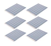 HAPINARY Autocollants pour Panneaux solaires 6 Feuilles Design Vibrant en Papier couché adaptés aux maquettes architecturales et projets créatifs de dioramas