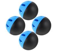 HAPINARY Balles de Baseball d'entraînement, Balle de Baseball, Lot de 4, EVA Creuses 74 mm, légères, pour débutants, améliore la trajectoire de vol