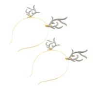 HAPINARY Bandeaux De Renne De Noël Doré Et Serre-tête De Cerf Pour Accessoires Pour Cheveux De Noël Pour Garçon Fille Et Adultes