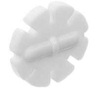 HAPINARY Barre D'agitation Magnétique de Flocon de Neige pour Laboratoire, Agitateur Magnétique en Plastique Blanc, Robuste et Performance, pour Recherche Scientifique Réutilisable