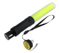 HAPINARY Bâton Lumineux LED Jaune 26 CM pour Concert et Gestion de Trafic Baguette Décorative Rechargeable Accessoire Lumineux Portable pour Fête Camping et Événements en Extérieur