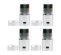 HAPINARY Bâtons de Maquillage du Visage Camouflage 4pcs Peinture à L'huile pour Visage et Bras, Ingrédients Sûrs, Facile à Enlever, pour Activités en Plein Air et Fêtes