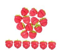 HAPINARY Bigoudis à Cheveux Forme Fraise 18 Pièces Mousse Douce sans Chaleur pour Femmes Nuit Sommeil Coiffure Boucles Naturelles Léger Transportable