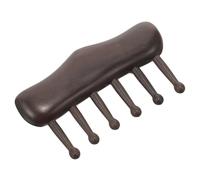 HAPINARY Bois pour Massage Large à Dents pour Hommes et Femmes Accessoire Capillaire Démelant et Stylisant