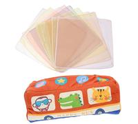 HAPINARY Boîte à Mouchoirs Tissu Pour Garçon Fille Jouet Sensoriel Exercice Pour Motricité Fine Accessoire Éducatif Pour Tout-petit
