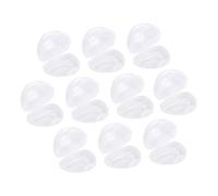 HAPINARY Boîte à Tétine en Pp, Lot de 10, Légère et Portable, pour Bébé et Tout-petit, Rangement Sûr pour Sucette et Petit Jouet de Dentition, Voyage