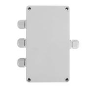 HAPINARY Boîte de Jonction Électrique Étanche Bornes Coffret Extérieur pour Distribution Alimentation Souterraine Boîtier Plastique avec Entrée Sortie pour Vidéosurveillance