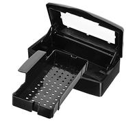 HAPINARY Boîte De Rangement Pour Outils De Manucure Plateau Avec Couvercle Pour Coupe-ongles Pinces Et Accessoires Résistante Et Portable