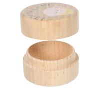 HAPINARY Boîte Souvenir Enfant en Bois pour Préserver Premier Cheveux de Garçons et Filles Design Adorable Boîte pour Première Mèche de Cheveux, Présent pour Nursery