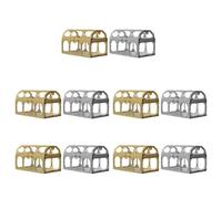 HAPINARY Boîtes à Mini Gâteaux Transparentes Lot de 10 Couvercles Alimentaires Résistants pour Présents de Crémaillère et Événements