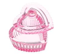 HAPINARY Bol De Trempage Pour Ongles Verre Avec Couvercle Plat à Dappen Forme De Cœur Pour Poudre Et Monomère Pour Manucure Et Nail Art