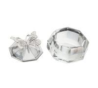 HAPINARY Bol Verre Pour Ongles Avec Couvercle Récipient Remplaçable Pour Manucure Et Décoration Nail Art Cup Pour Mélanger Et