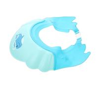 HAPINARY Bonnet De Bain Pour Bébé Et Garçon Et Filles Réglable Bonnet De Lavage De Cheveux Imperméable En Plastique Bleu Baleine Protection Oreilles Lors Du Bain Shampoing