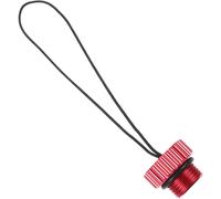 HAPINARY Bouchon de Valve Rouge en Aluminium 6061 Léger et Facile à Transporter pour Bouteille de Plongée, Protecteur de Capuchon pour Équipement de Plongée sous-Marine