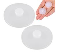 HAPINARY Bouchon Protection Anti-déversement pour Bouteille Ventrale Anti-Fuite en Silicone Lot de 2 , Facile à Installer , Accessoire Pratique pour Gobelet Isotherme et Tumbler