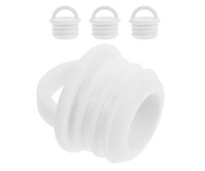 HAPINARY Bouchons de Vidange Maintien Forme 4pcs en Caoutchouc Résistants à L'usure pour Seau à Serpillière Adaptés pour Salle de Bain et Usage Domestique