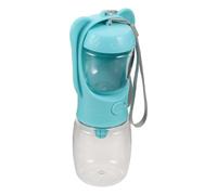 HAPINARY Bouteille Eau Portable pour Chien avec Écuelle Pliante et Distributeur de Nourriture Capacité Importante Facile à Nettoyer pour Voyage Promenade et Activités Extérieur