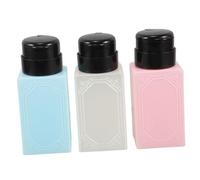 HAPINARY Bouteilles De Dissolvant Pour Vernis À Haute Efficacité De 220 Ml Pompe À Pression Bouteilles Distributrices Vides Pour Salons De Manucure Sûres Et Rassurantes
