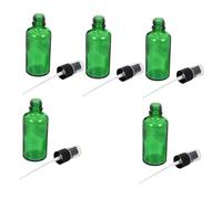 HAPINARY Bouteilles De Voyage 5Pcs En 50ml Flacons Rechargeables Pour Parfum Maquillage Et Liquides Distributeurs De Parfum Étanches Pour Vos Déplacements