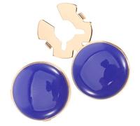 HAPINARY Boutons De Manchette Smoking Noirs en Cuivre Résistant pour Homme, Accessoires Élégants Polyvalents pour Chemises De Cérémonie Et Costumes Formels, Lot De 2 Set De