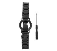 HAPINARY Bracelet de Montre Localisateur Acier Inoxydable Solide Léger et Confortable Compatible avec Airtag Protection Antichute pour Garçon Fille et Adultes