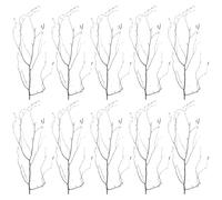 HAPINARY Branche Bouleau en Bois Naturel 20pcs pour Décor de Bouquet de Fleurs Séchées, Bâtons Décoratifs Solide pour Arrangements Floraux et Remplissage DIY