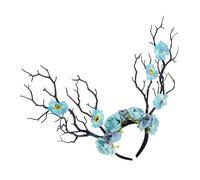 HAPINARY branche de fleurs artificielles d'intérieur costume de fleurs accessoires de fond de photographie faux tiges fausses tiges pour vase Plastique Vert clair