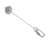 HAPINARY Brochette Perroquet Acier Inoxydable Suspendu pour Oiseaux Fourchette Fruitée Amusante pour Grands Perroquets pour Perruches et Cockatiels Favorise Jeu et