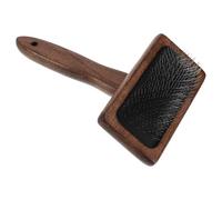 HAPINARY Brosse à Carder Bois avec Poignée Ergonomique pour Feutrage à Aiguille Outil Polyvalent pour Nettoyage et Préparation de Fibres Adaptée Au Toilettage Chiens et Chats Poils Longs