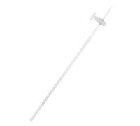 HAPINARY Burette en Verre pour Laboratoire Robinet, Résistance la Corrosion et Durabilité, Outil de Titrage Précis pour Étudiants en Sciences en Laboratoire