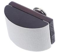 HAPINARY Buvard à Bascule en Bois Ancien pour Calligraphie et Tampons, Absorbeur d'encre Rapide, Outil de Bureau Artisanal, Couleur Brun Argenté, pour Écriture et Séchage Plume