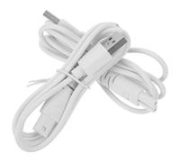 HAPINARY Câble Chargeur pour Hydropulseur Portable, 4pcs, Blanc, TPE, Connexion Stable, Compatible avec Jet d'eau, Usage Domestique et Professionnel