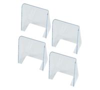HAPINARY Cache-sons de Sonnette en Plastique Pp Étanche 4pcs, Protection la Pluie Soleil, Design Simple Adapté aux Machines de Pointage et Cartes de Contrôle