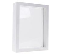 HAPINARY Cadre Vitrine Double Face Design Simple et Élégant en Verre et Bois Cadre Soi-même, Boîte D'exposition Décorative pour Plantes et Papillons pour Chambre ou Fêtes